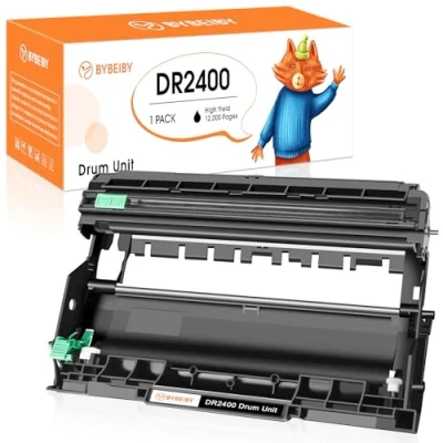 Immagine di BYBEIBY Tamburo DR2400 Compatibile con Brother DR 2400 per MFC L2710DW HL L2350DW L2710DN L2310D DCP L2530DW L2750DW L2510D L2730DW L2375DW L2550DN