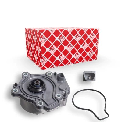 Immagine di FEBI BILSTEIN 102277 Pompa acqua 8 Alluminio pressofuso elettrico, elettromagnetico Plastica TOYOTA: Auris Hatchback, Prius Plus, Station Wagon