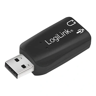 Immagine di LogiLink USB Scheda audio con effetto Virtual 3D, compatibile Windows