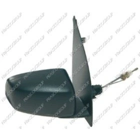 Immagine di Specchio retrovisore esterno Prasco FT1227113 Dx nero manuale regolabile dall&#039;interno, Regolazione:comando cavo flessibile, convesso
