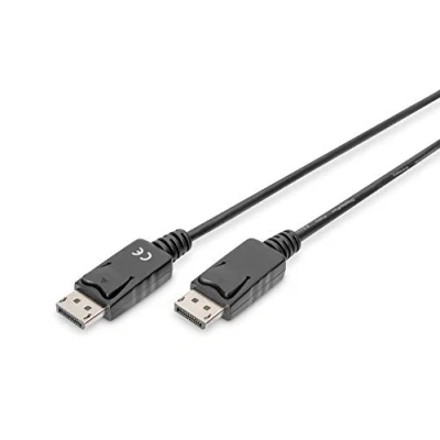 Immagine di Digitus Displayport Cavo Spina DisplayPort, 5.00 m Nero AK 340103 050 S