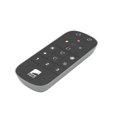 Immagine di Eglo connect.z Smart Home telecomando 2.0, ZigBee, accessorio per luci in plastica nera e grigia, a batteria