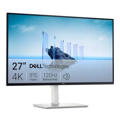 Immagine di Dell 27 Plus USB C Monitor S2725QC Pollici 4K UHD (3840x2160) 120Hz, IPS, 4ms, AMD FreeSync Premium, 99% sRGB, Altoparlanti Integrati, 2xUSB C, 2 HDMI, USB, Garanzia 3 Anni Argento