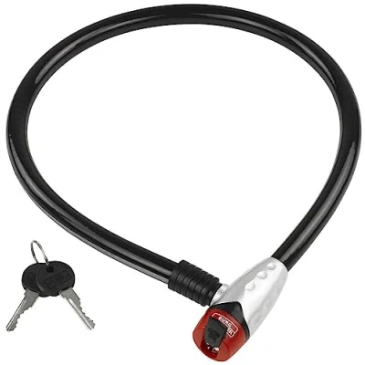 Immagine di Burg Wächter 650 80 REFLEX Lucchetto a cavo Argento chiave