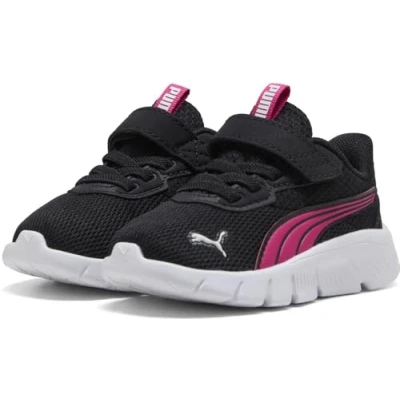Immagine di PUMA Flexfocus Modern AC+ Inf, Scarpe da Ginnastica Unisex Bimbi 0 24, Nero Rosa Bianco, 24 EU