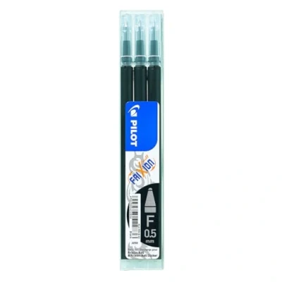 Immagine di SET 3 REFILL SFERA FRIXIONball CLICKER 0.5mm NERO PILOT