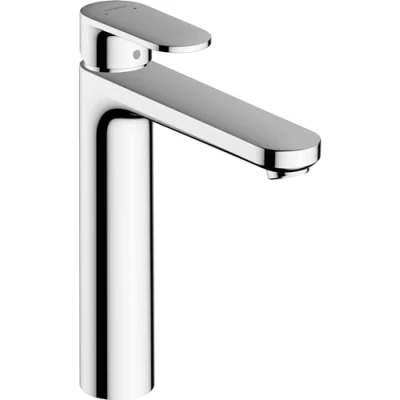 Immagine di hansgrohe Vernis Blend Miscelatore monocomando lavabo 190 con piletta di scarico in metallo, cromo, 71581000
