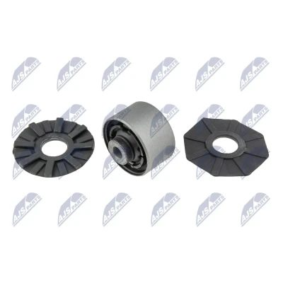 Immagine di NTY ZTT NS 057A Silent Block Assale posteriore superiore, anteriore per braccio longitudinale oscillante NISSAN: Qashqai / Qashqai+2 I, 2