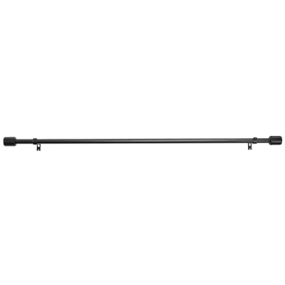 Immagine di Amazon Basics Bastone da tenda con terminali cilindrici, 91 a 183 cm, Nero