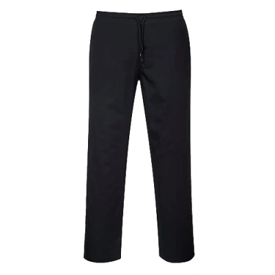 Immagine di Drawstring Chef Trousers Color: Black Talla: 4XL