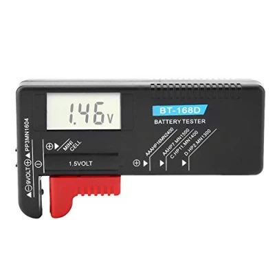 Immagine di Tester volt batteria, LCD digitale universale AA/AAA/C/D/9V/1.5V batteria BT 168D