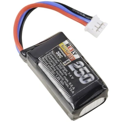 Immagine di Reely Batteria ricaricabile LiPo 7.4 V 250 mAh Numero di celle: 2 30 C Softcase Spina piatta