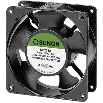 Immagine di Sunon DP201A2123HST.GN Ventola assiale 230 V/AC 177 m3/h (L x L A) 120 38 mm
