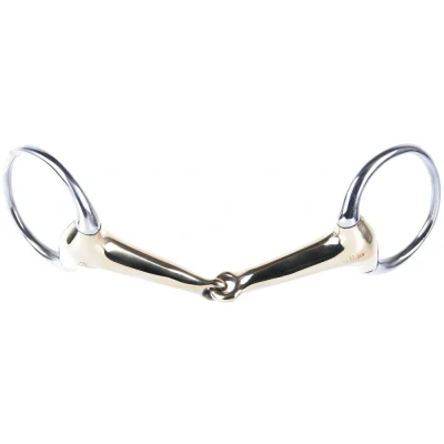Immagine di Harry&#039;s Horse Eggbutt oro in ottone leggero 14,5 Silber / gold