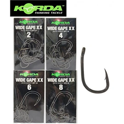 Immagine di Korda Wide Gape XX Size 8 Karper haken