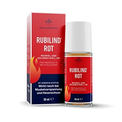 Immagine di Rubilind roll on per muscoli e articolazioni I Funziona rapidamente la lombalgia (50.00 ml (Confezione da 1))
