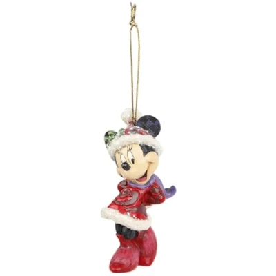 Immagine di Enesco A28240 Sospensione Minnie Natale, PVC, Multicolore, 7 x 8 10 cm