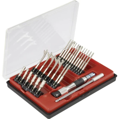 Immagine di Donau Elektronik 815028 Kit inserti 27 parti Taglio, Croce Phillips, Profilo a T, Esagono esterno