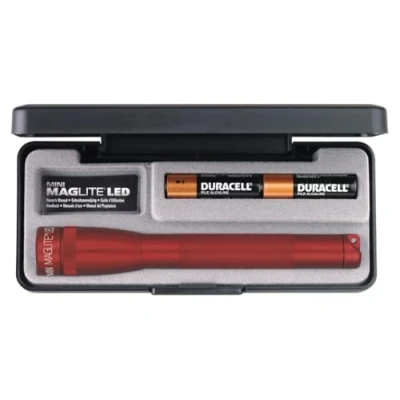 Immagine di Maglite Presentation AA LED Presentazione Box Torcia Rosso Uomo