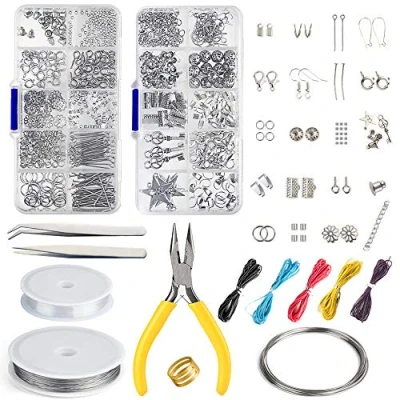 Immagine di FEPITO Kit di creazione gioielli strumenti per la con pinze e riparazione