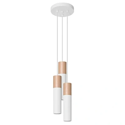 Immagine di SOLLUX lighting Lampadario Bogart Bianco NL.0147