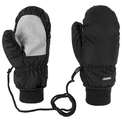 Immagine di Barts Nylon Mitts, Guanti Bambino, Nero (Schwarz), 5 (8 10 anni)