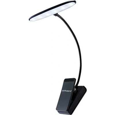 Immagine di Lampada a Clip Roland con LED Bianchi Luce Calda, 6 Lampadine (LCL 25C) alimentata da tre batterie taglia AAA