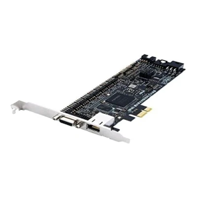Immagine di ASUS Scheda di espansione IPMI con controller Ethernet dedicato, porta VGA, interfaccia PCIe 3.0 x1 e chipset ASPEED AST2600A3 per fornire l&#039;intelligenza le architetture