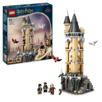 Immagine di LEGO Harry Potter 76430 Guferia del Castello di Hogwarts, Gioco p...