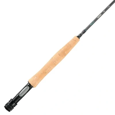 Immagine di Shakespeare Cedar Canyon Elite Canna da mosca, Costruzione in fibra di carbonio premium, lanci precisione, 4 pezzi, portamulinello alluminio leggero, manico sughero, 9ft 5/6 wt