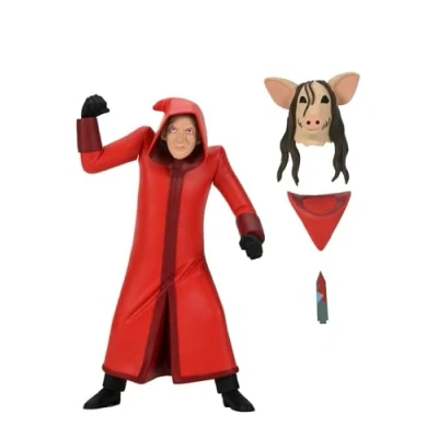 Immagine di NECA Jigsaw Killer Red Robe Scale Action Fig. 15 cm Saw Toony Terrors