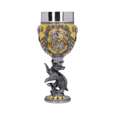 Immagine di Nemesis Now Harry Potter Hufflepuff Hogwarts House Collectable Goblet, Resina, Giallo E Argento, 1.25 picometer