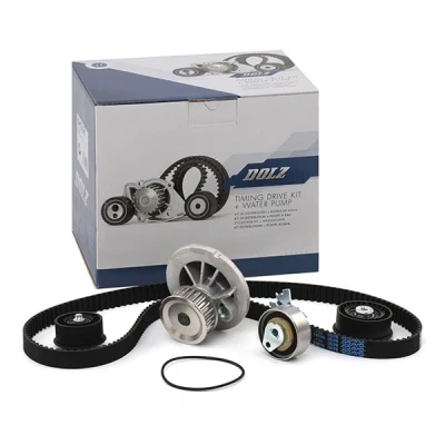 Immagine di DOLZ KD081 Pompa Acqua + Kit Cinghia Distribuzione 162 OPEL: Meriva A, Combo C Van / Station Wagon, Zafira B