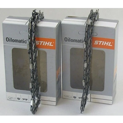 Immagine di 2 X catena per motosega stihl oilomatic picco Micro Mini 3 (pmm3) Mezza Scalpello 3/8 &#039;P 1,1 mm 35 cm (3610 000 0050)