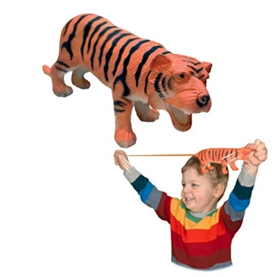 Immagine di Rep Pals Tigre, Giocattolo Elastico di Deluxebase. Animaletti Gomma Super Elastici Che sembrano Veri, Perfetti per i Bambini