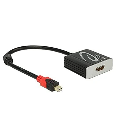 Immagine di DeLOCK Cavo di interfaccia e Adattatore miniDisplayport HDMI Nero