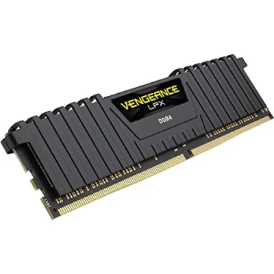 Immagine di Corsair CMK8GX4M1A2400C16 Vengeance LPX 8 GB (1 x GB) DDR4 2400 MHz C16 XMP 2.0 ad alte prestazioni, nero