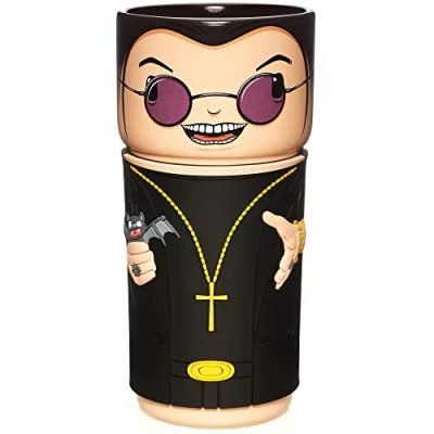 Immagine di CosCups Numskull Black Sabbath Ozzy Osbourne Tazza in ceramica con manicotto gomma, 400 ml, prodotto ufficiale