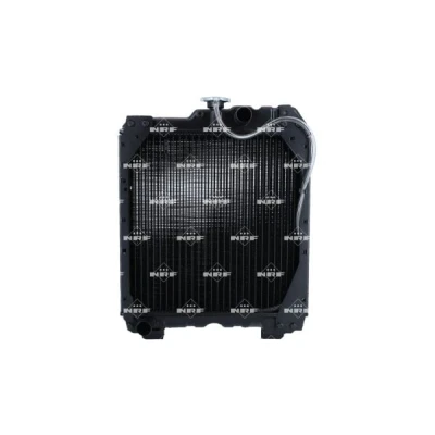 Immagine di NRF Radiatore motore Rame 445mm 450mm 62mm con calotta/coperchio Alette di raffreddamento saldate 530007