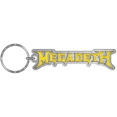 Immagine di Megadeth Logo Unisex Pendente portachiavi multicolore lega di zinco