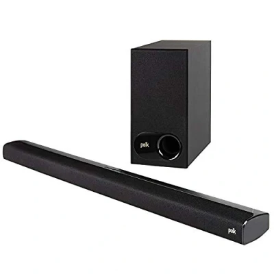 Immagine di Polk Audio SIGNAS2 Soundbar con subwoofer wireless, Nero