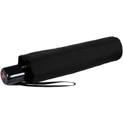 Immagine di Knirps Slim Duomatic Ombrello Pieghevoli Automatico Piccolo Nero