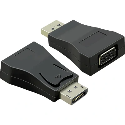Immagine di Value 12.99.3156 Adattatore [1x Spina DisplayPort 1x Presa VGA] Nero