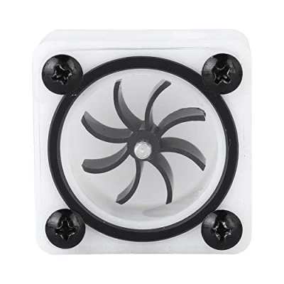 Immagine di Bewinner Indicatore di Flusso, Flusso a 2 Vie/3 Vie Misuratore Portata girante per Computer PC Raffreddamento ad Acqua(2 Vie)