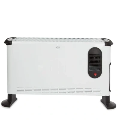 Immagine di Perel Convettore, riscaldatore, riscaldamento elettrico, dispositivo di con 3 livelli calore per ambienti fino a 75 m3, uso interno, ventilatore turbo, termostato ambiente, 3000 W