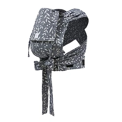 Immagine di Stokke Limas Marsupio, Ardesia Floreale Versione 2023 (OCS) Marsupio Half Buckle Ergonomico e regolabile tre opzioni Sicuro per bambini dalla nascita ai 20 kg
