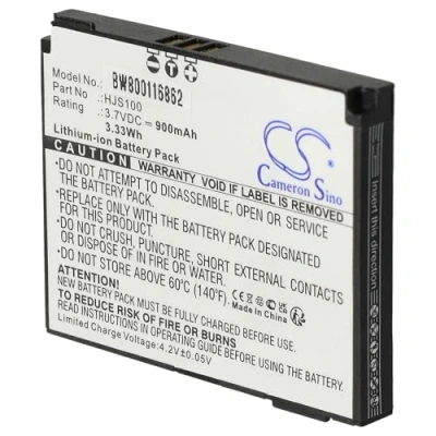 Immagine di vhbw batteria compatibile con Becker HJS100, HJS 100, Map Pilot navigatore GPS (900mAh, 3,7V, Li Ion)