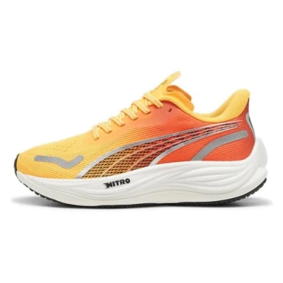 Immagine di Puma Velocity Nitro 3 Scarpe running neutre, Donna, Taglia: 41, Sun stream/sunset glow/white Tessuto / sintetico