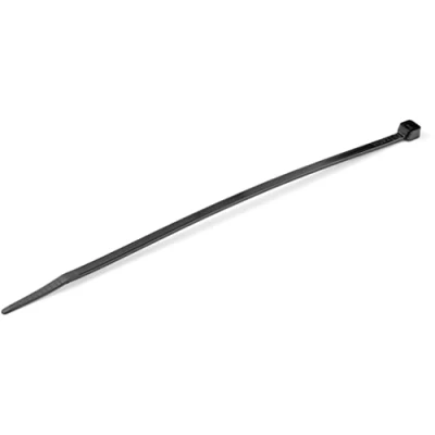 Immagine di StarTech.com Fascette per cavi da 20,3 cm in nylon/plastica nera Avvolgi elettrici/rete 94V 2 Fire &amp; UL Rated TAA (CBMZT8B)