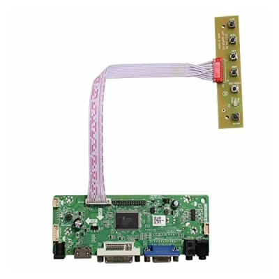 Immagine di VSDISPLAY HDMI DVI VGA Audio Controller Board per M167XGBN30 01A 16.7&quot; (17&quot;) LVDS 30Pin LCD Gaming Display, Mod Machine